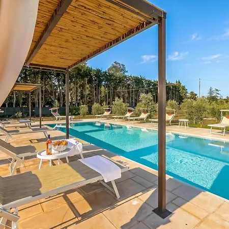 Villa Elysium For 10 With Pool Near Gallipoli Alezio